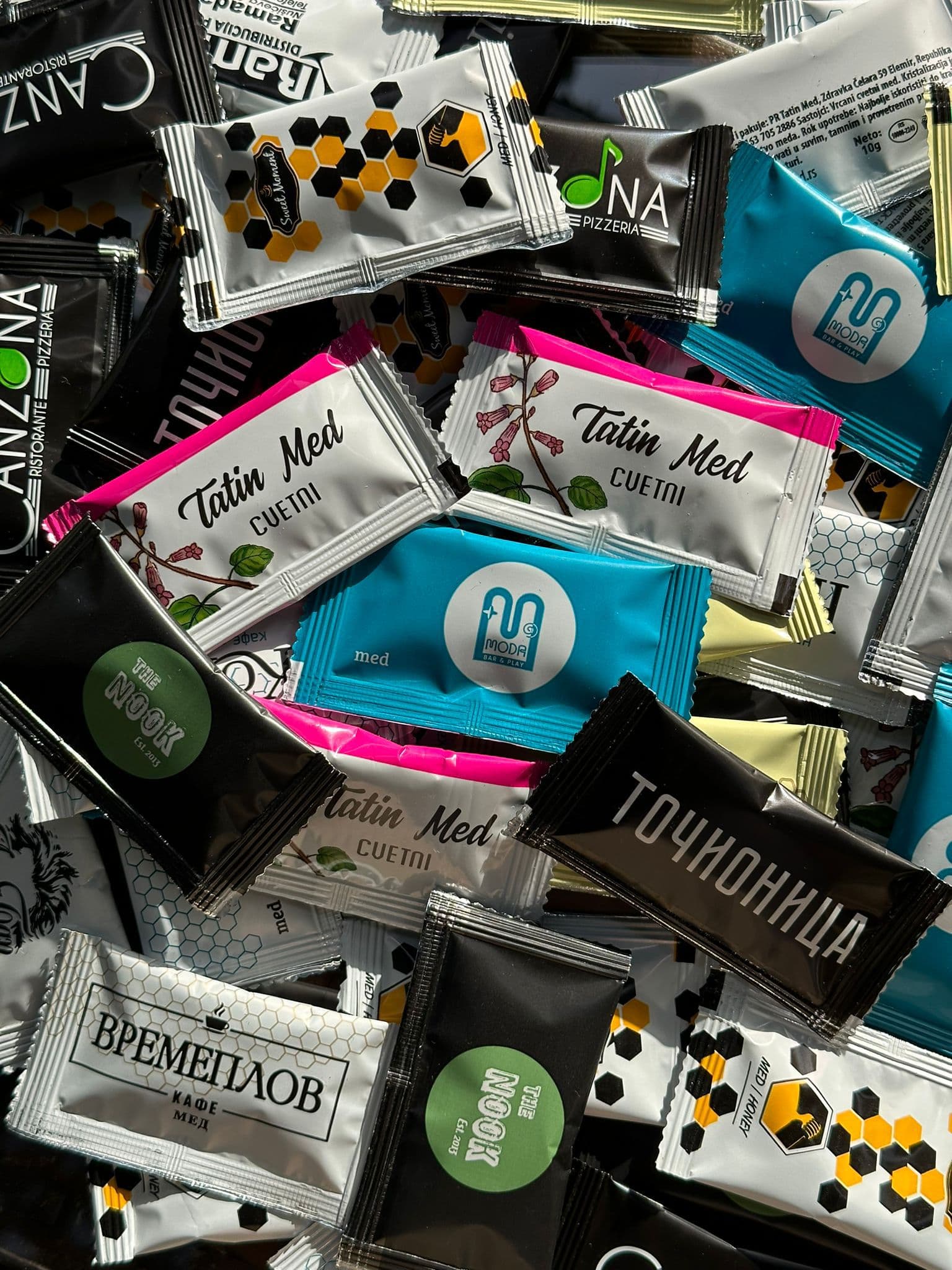 Personalizovani šećer u kesicama